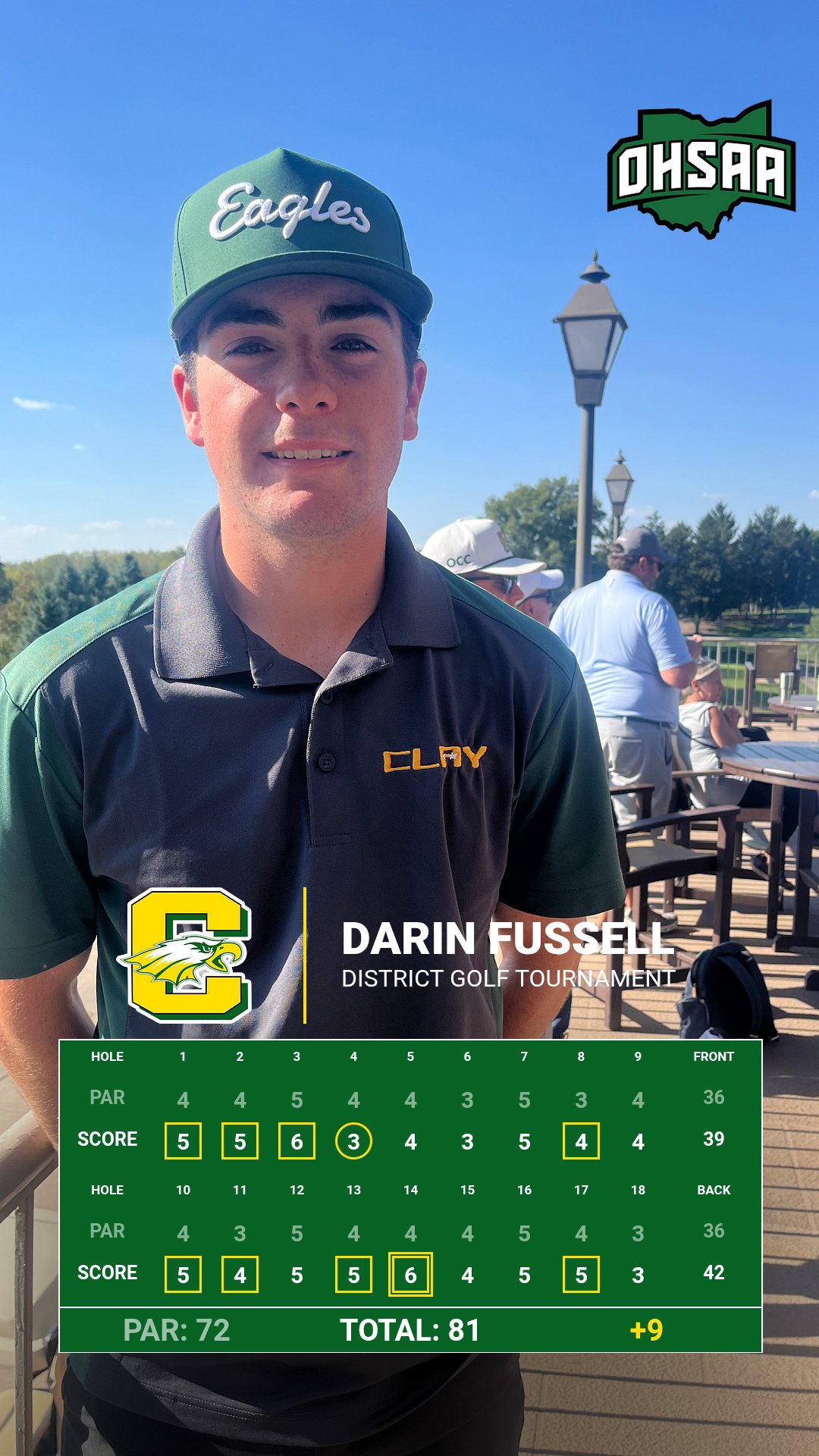 District Golf Tournament 